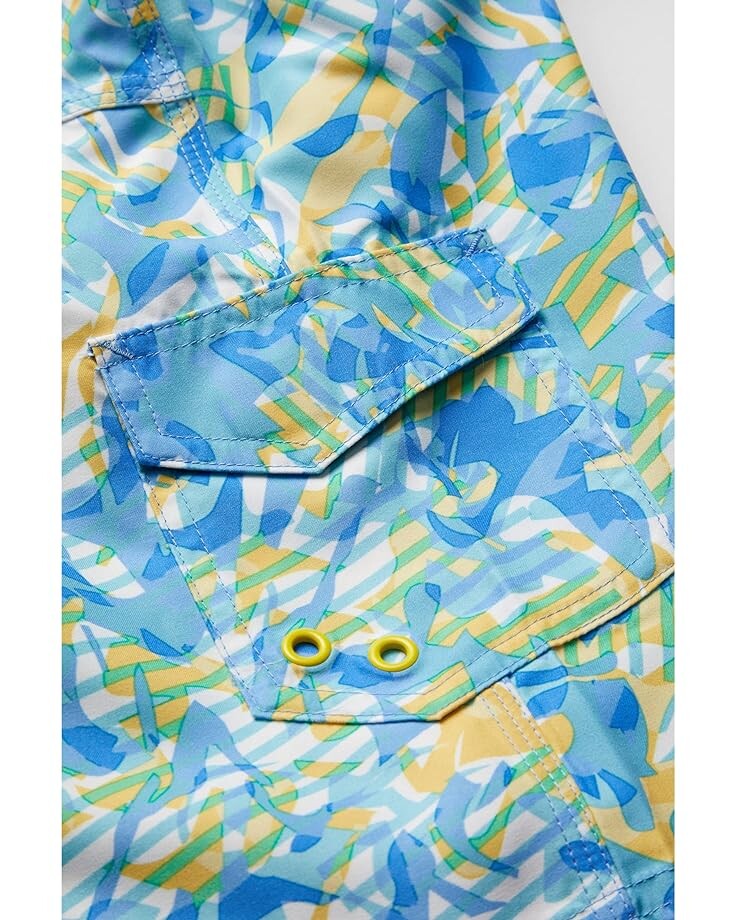 

Шорты для плавания L.L.Bean Beansport Swim Shorts Print, цвет Yellow Sun Camo
