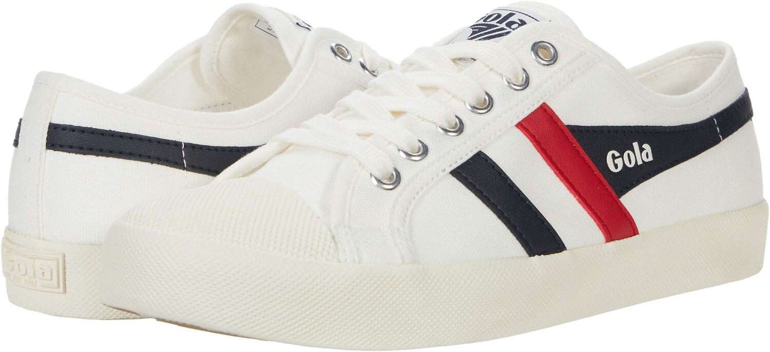 

Кроссовки Coaster Gola, цвет Off-White/Navy/Red