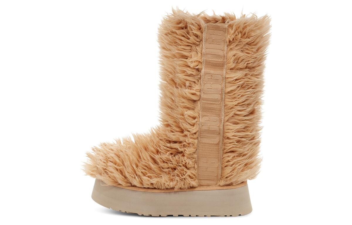 Зимние ботинки женские Oatmeal White Ugg