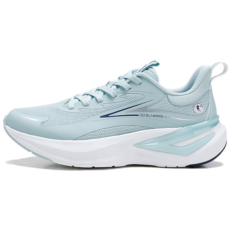 

QIAODAN Нескользящие, износостойкие, дышащие, низкие повседневные кроссовки для бега по городу, синие, мужские