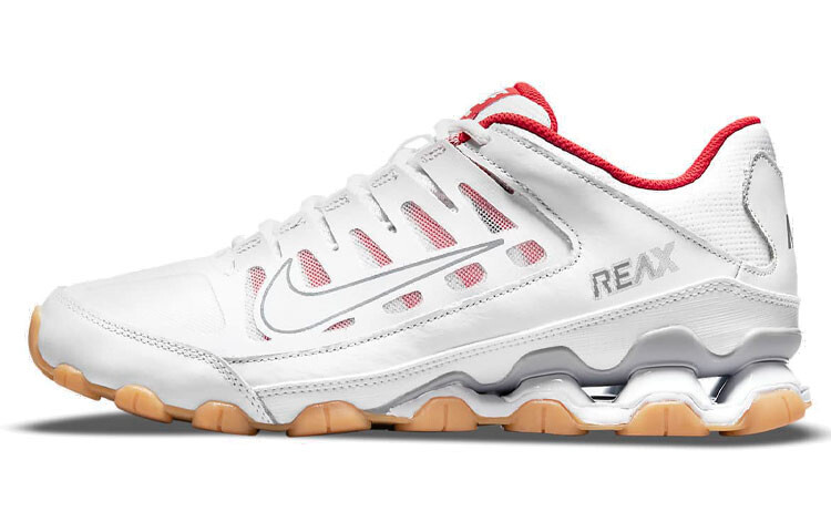 

Кроссовки Reax 8 для мужчин с низким верхом, белые/красные Nike, Красный, Кроссовки Reax 8 для мужчин с низким верхом, белые/красные Nike