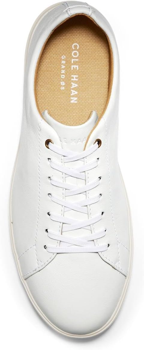 Мужские кожаные кроссовки Cole Haan Grand Crosscourt, белый — фото 3