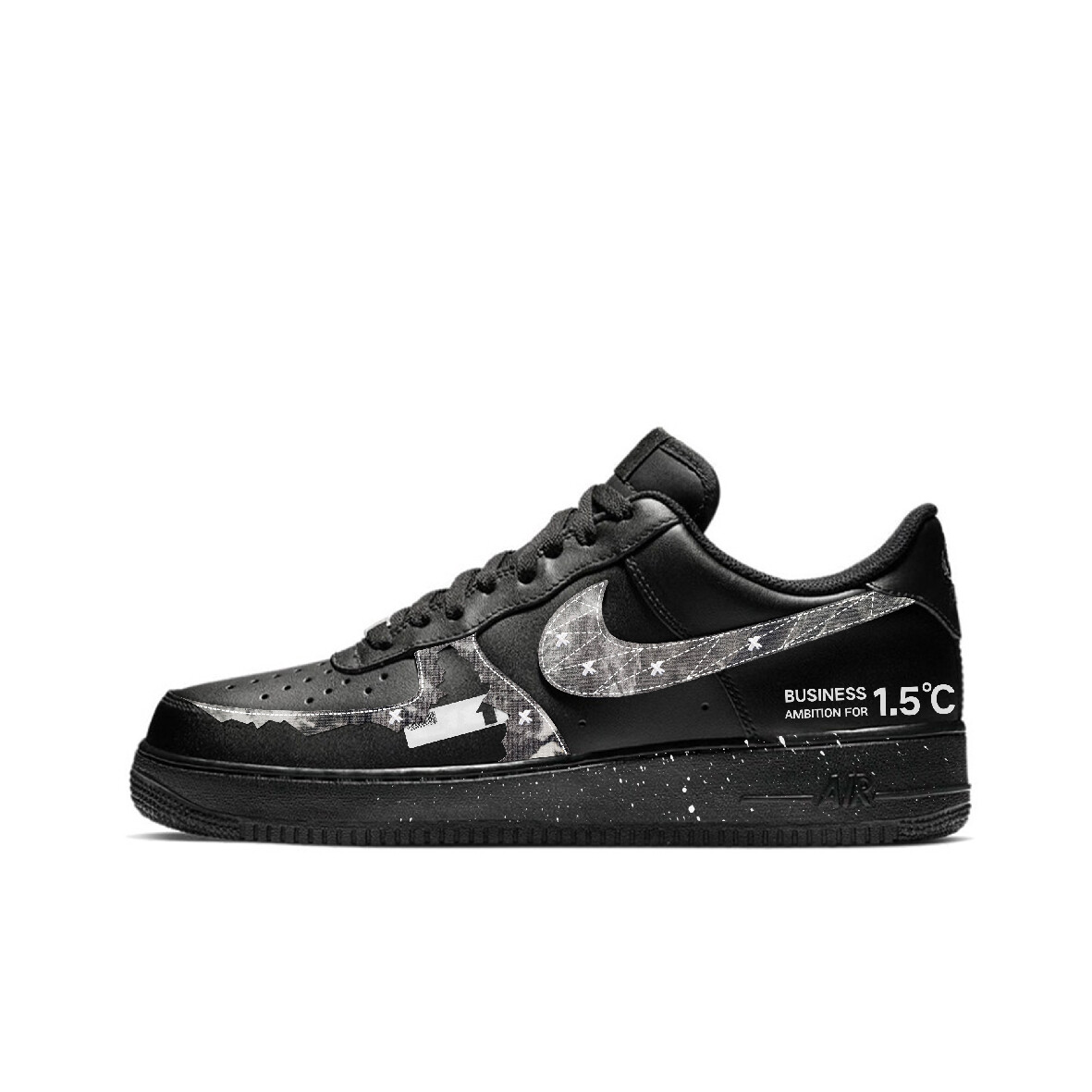 

Кроссовки Air Force 1 для скейтбординга мужские низкие черный Nike