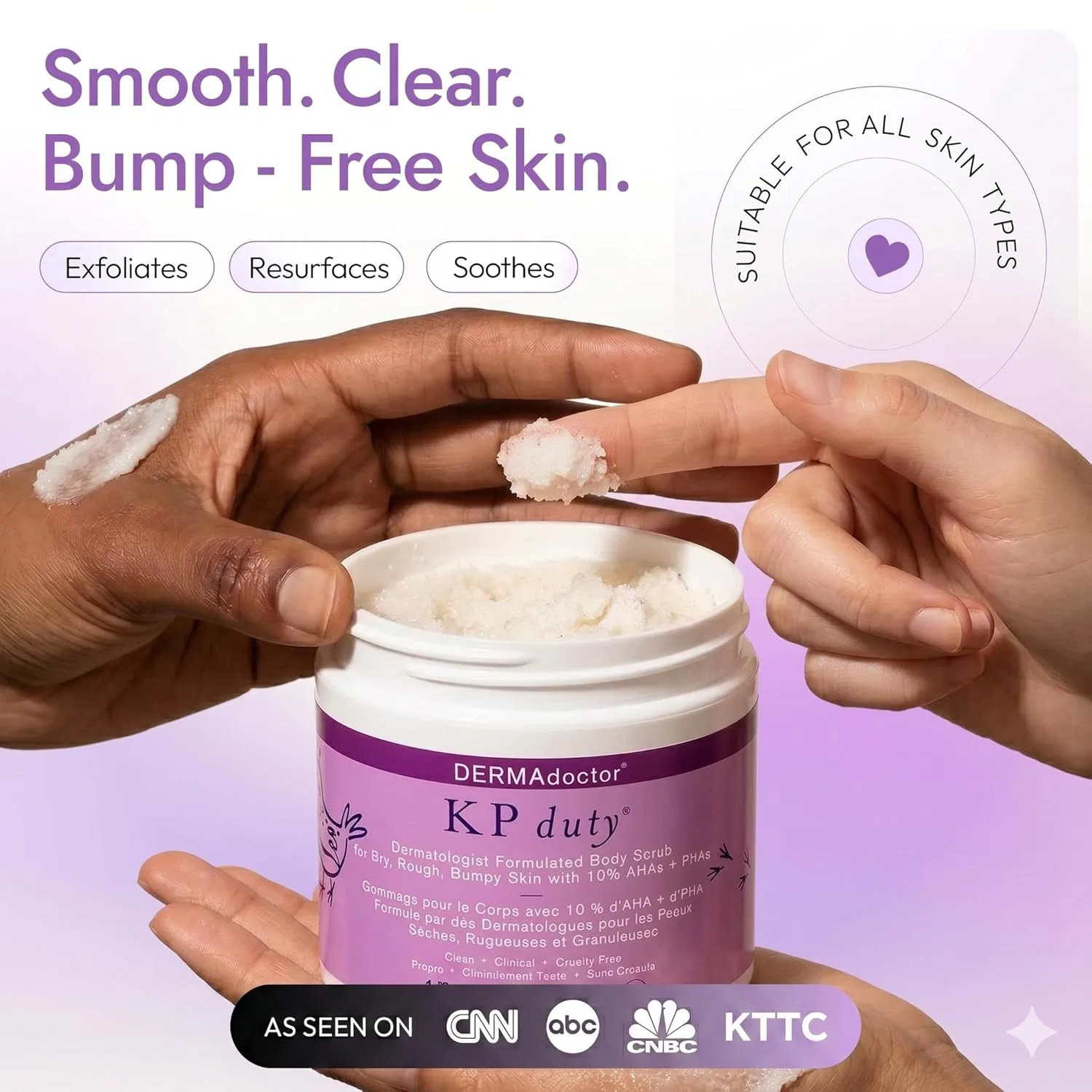 Скраб для тела DERMAdoctor KP Duty с 10% AHA + PHA Dermadoctor — фото 4