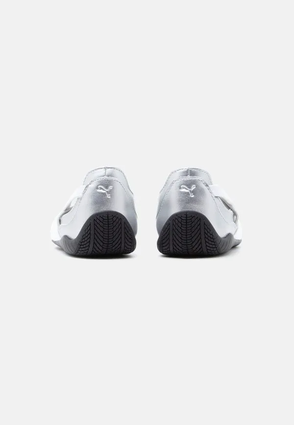 Металлические балетки speedcat унисекс с ремешком на щиколотке Puma, Ash Gray/White/Black — фото 3