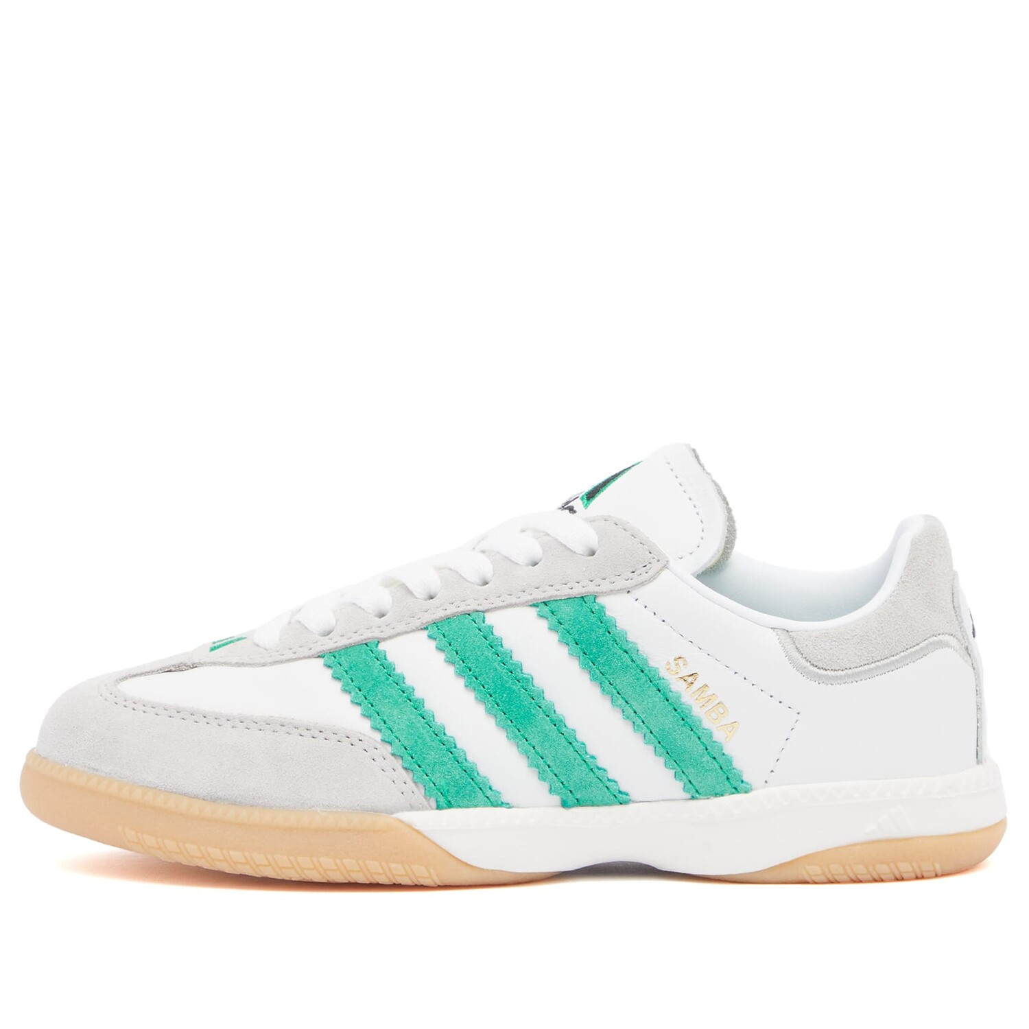 

Кроссовки Adidas Samba Mn, цвет White, Green & Gum