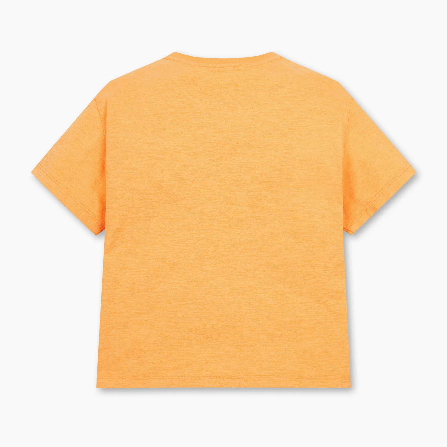 Детская оранжевая функциональная футболка с графическим принтом от Benetton Kids — фото 2