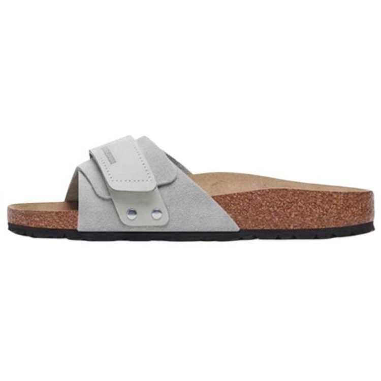 Женские сандалии-слайдеры Oita Slip Slide, узкие, шалфейно-зеленые Birkenstock, Sage Green