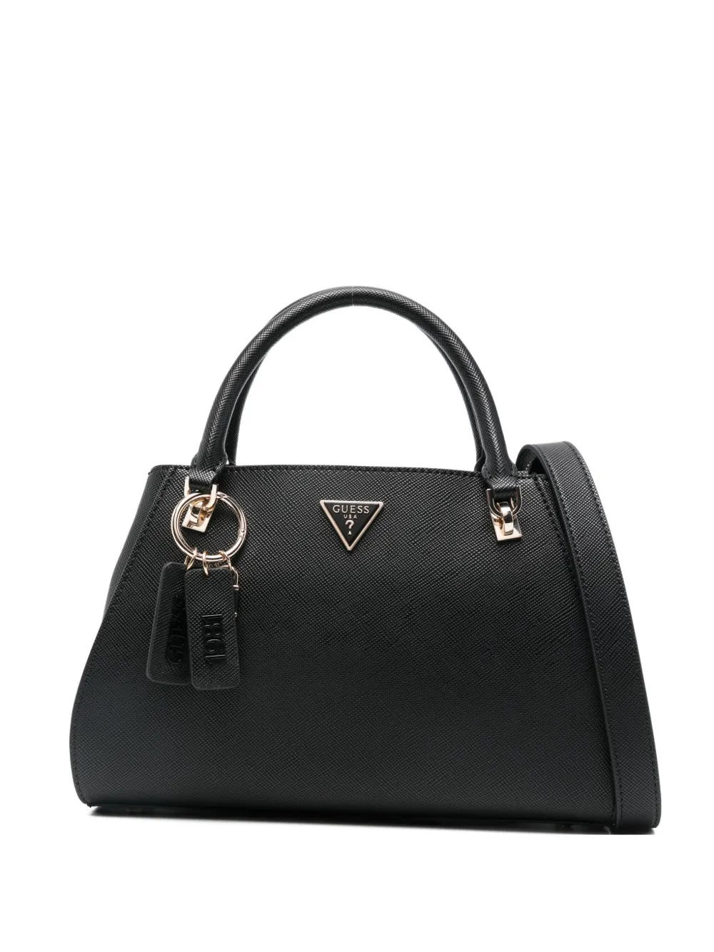 

Сумка-тоут с нашивкой-логотипом Guess Usa, черный