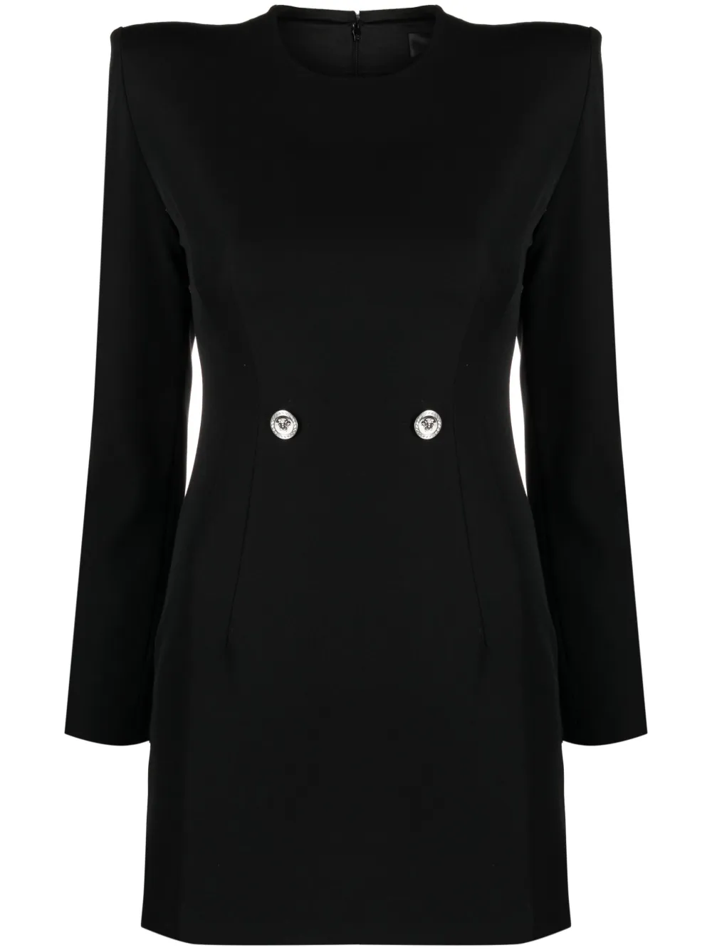 

Платье мини Hourglass VERSACE, черный