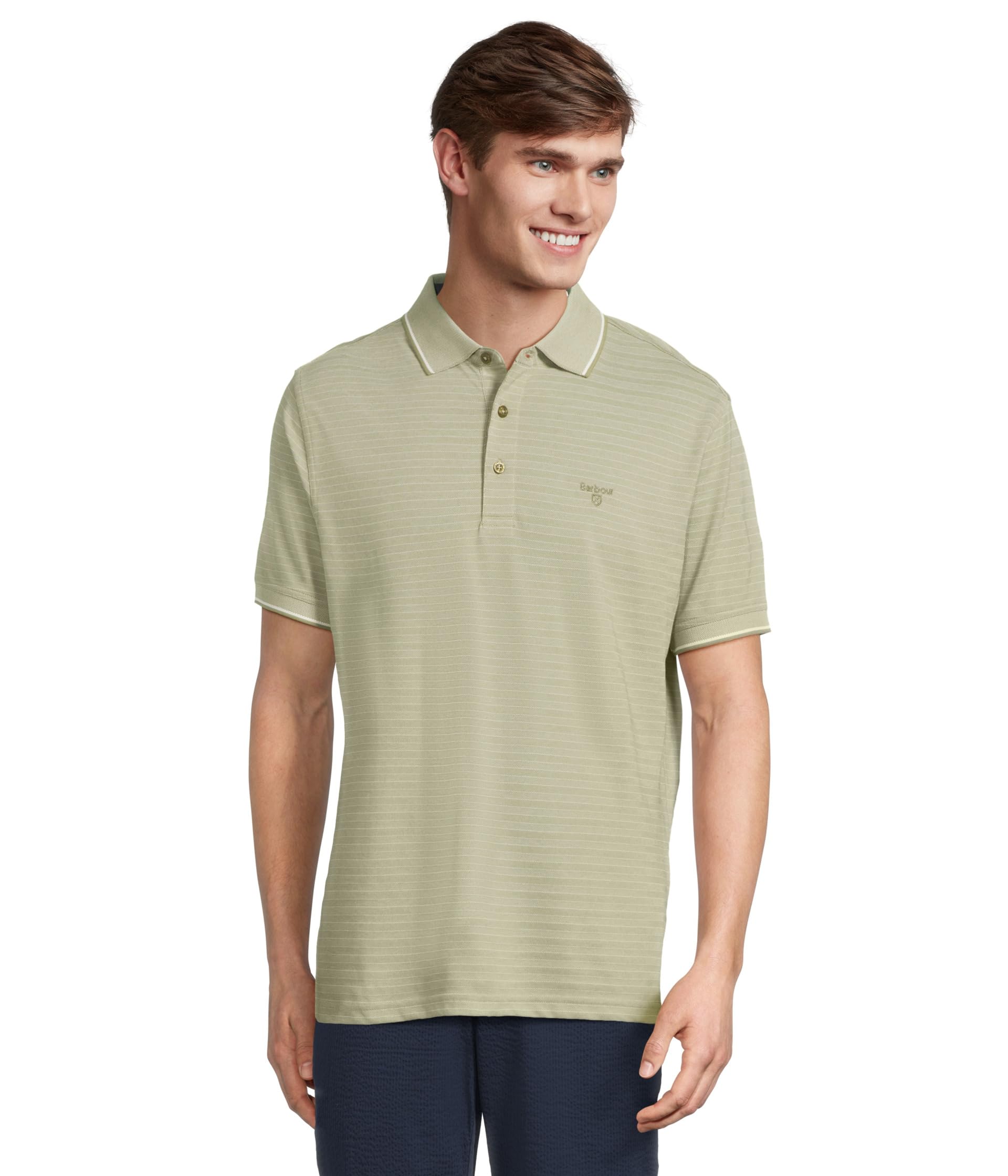 

Поло Barbour Taverham Performance Polo Shirt, цвет Pine Green