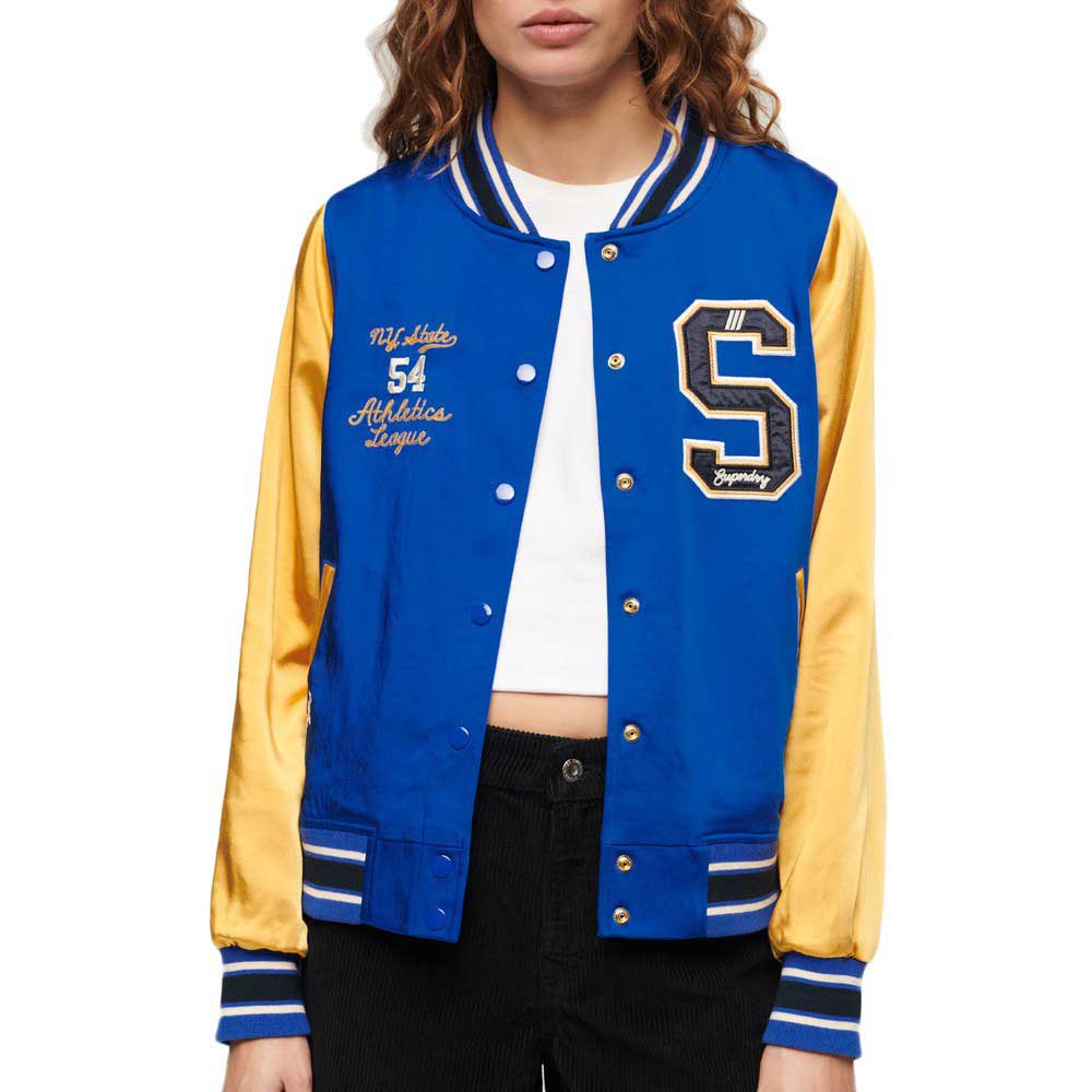 

Куртка Superdry Luxe Varsity, синий