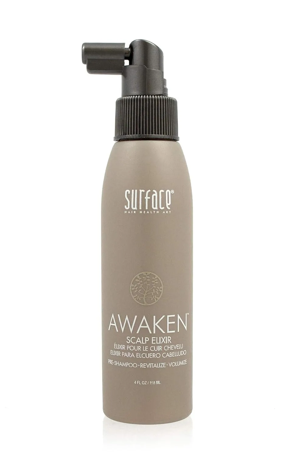 Surface Hair - Awaken Терапевтический эликсир для кожи головы - Натуральные ингредиенты для тонких волос и здоровья кожи головы - 113 мл