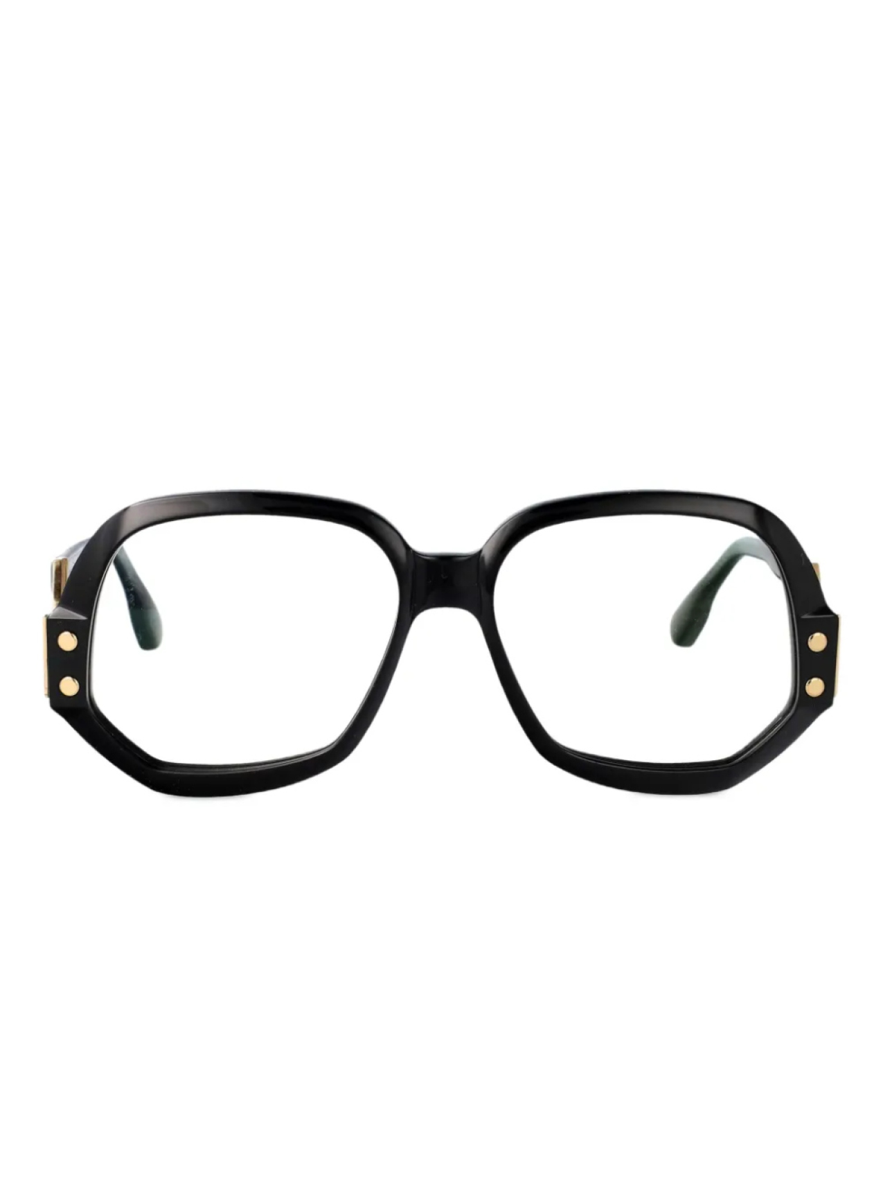 

Cazal oversize-frame очки, черный