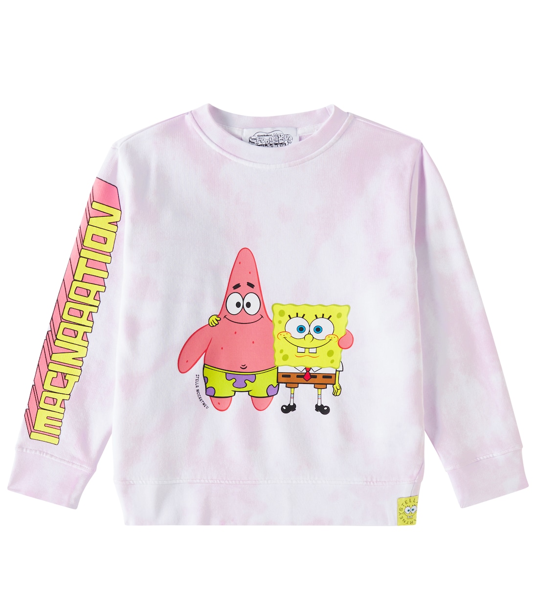 

Хлопковая толстовка с принтом Stella McCartney Kids, Colourful