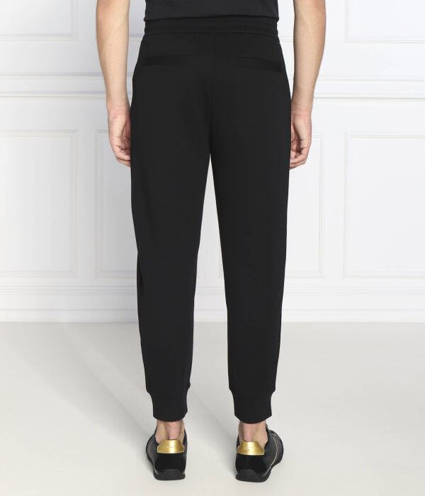 Штаны спортивные Emporio Armani Regular Fit, черный — фото 4