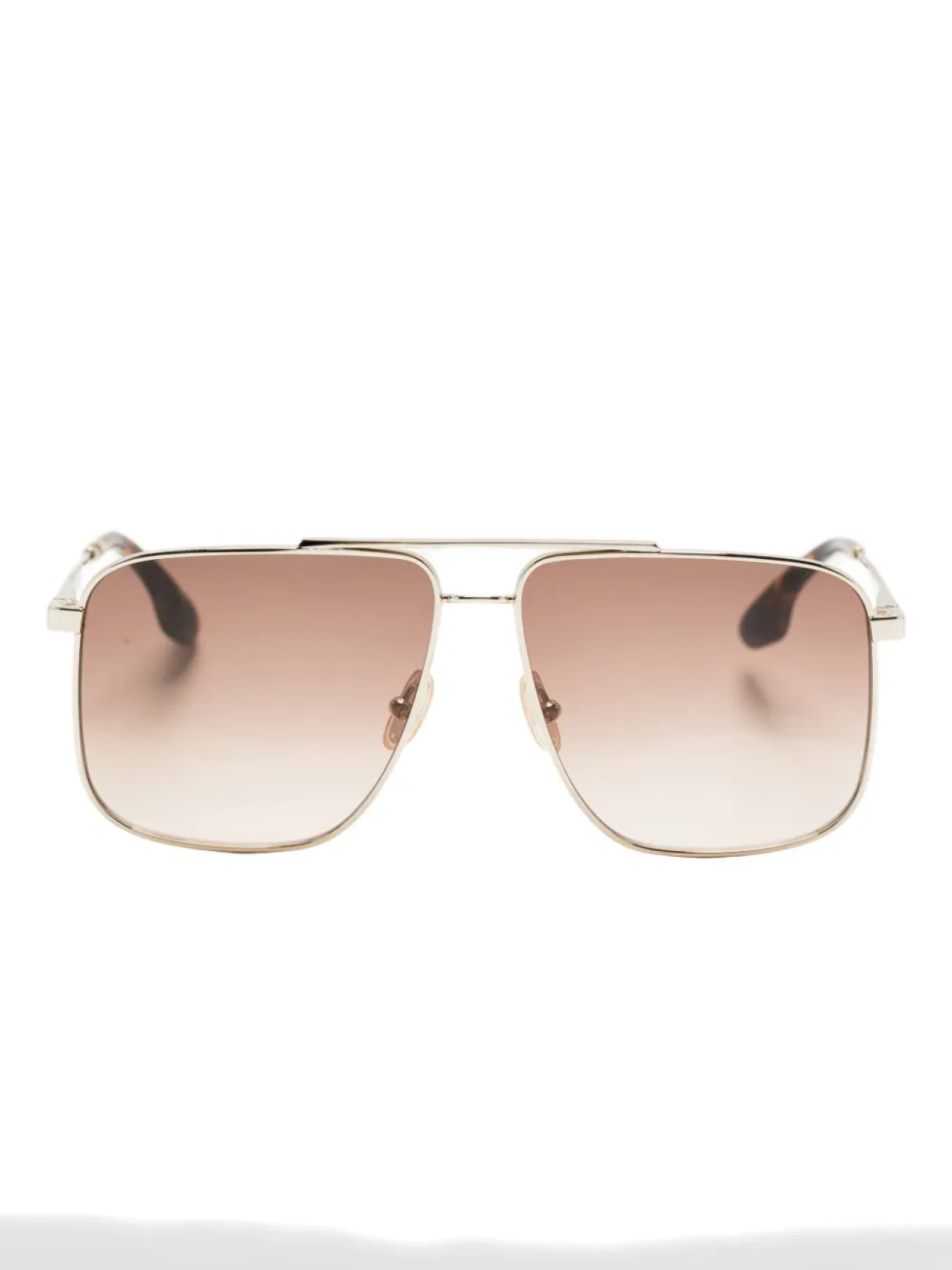 

Солнцезащитные очки в оправе «пилот» большого размера Victoria Beckham, коричневый