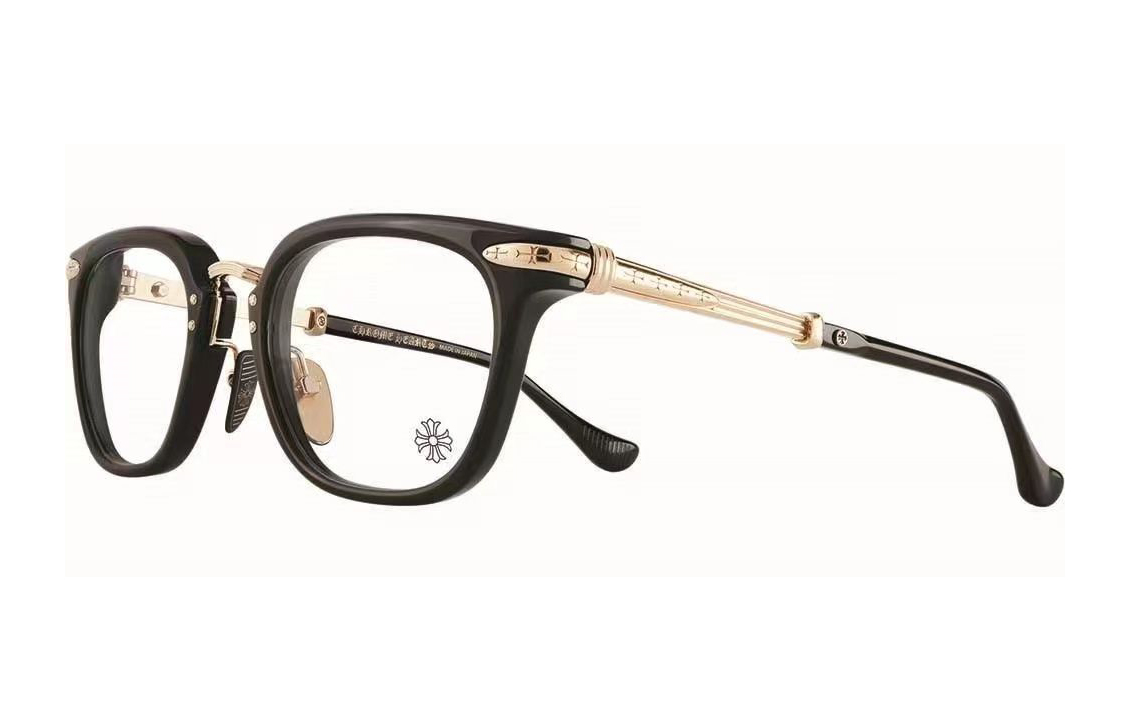 

Chrome Hearts Оправы для очков из пластика и металла неправильной формы унисекс черные