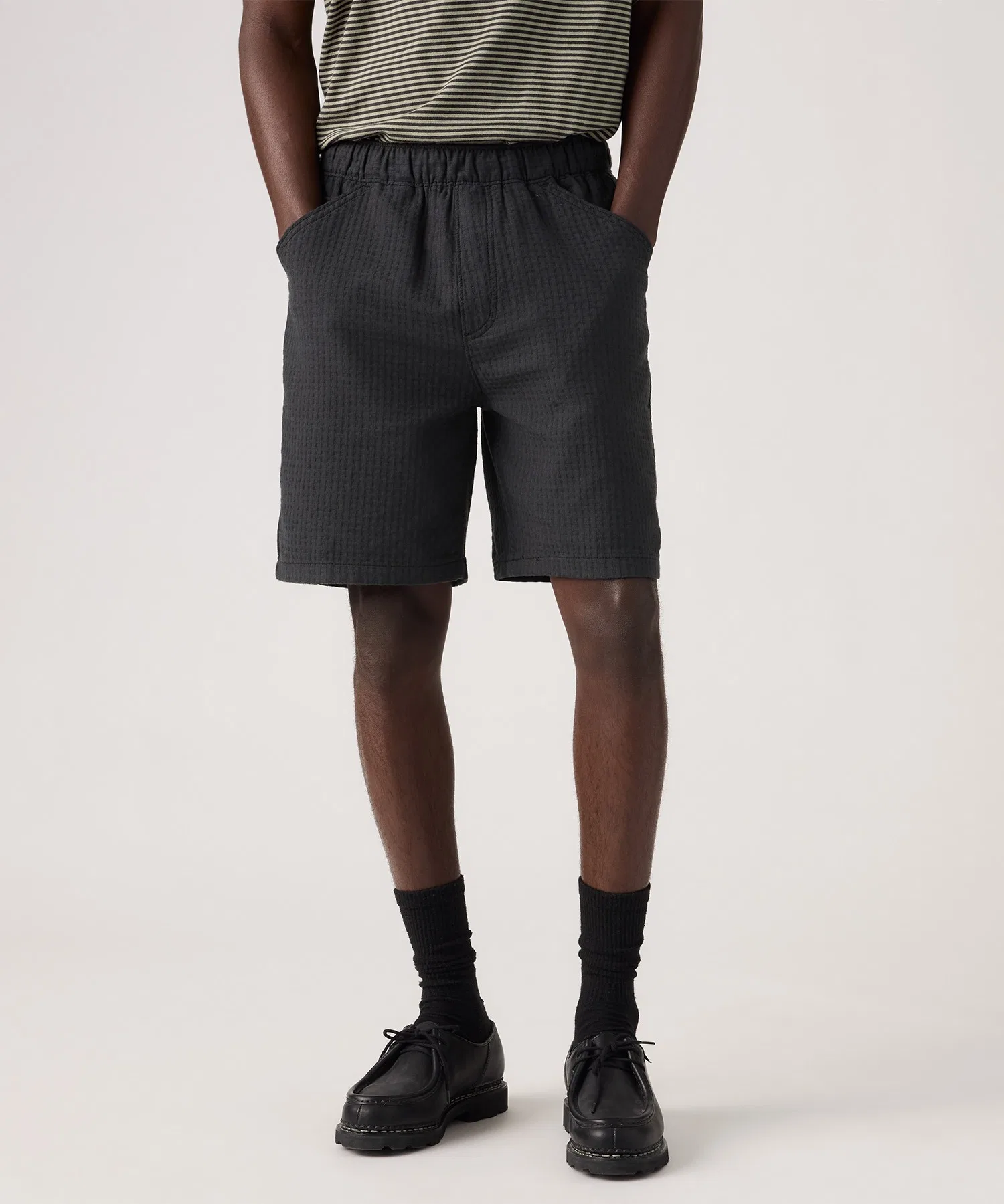 Рабочие шорты Levi's WORKWEAR Pull-On, черные.