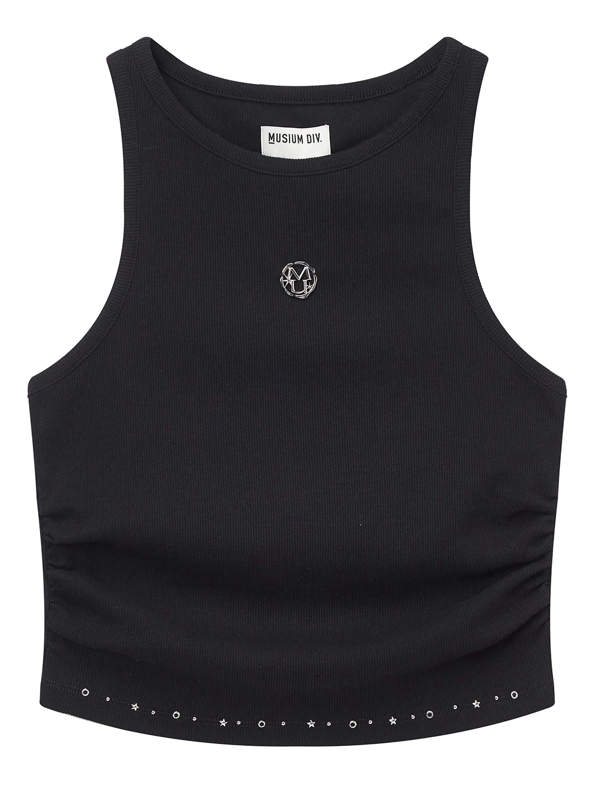 

Топ в рубчик Musium Div., черный