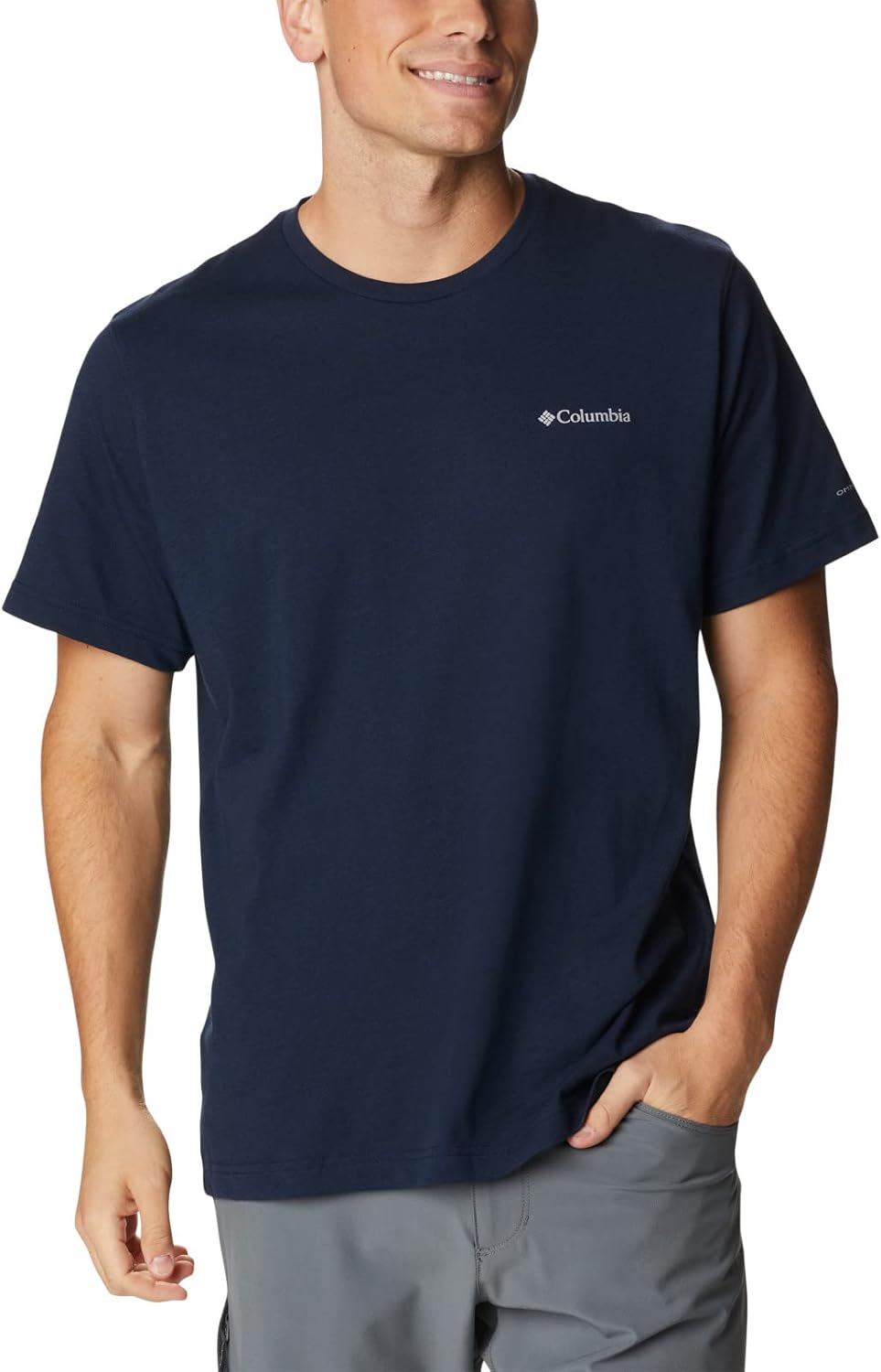 

Мужская футболка Columbia Thistletown Hills с коротким рукавом, Collegiate Navy Heather, Синий, Мужская футболка Columbia Thistletown Hills с коротким рукавом, Collegiate Navy Heather