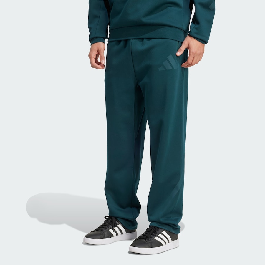 Свободные спортивные брюки ADIDAS SPORTSWEAR Z.N.E., темно-зеленый — фото 2