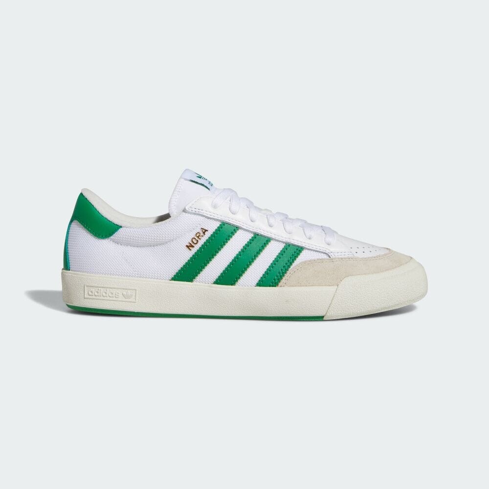 

Кроссовки Adidas NORA, цвет White/Green/White