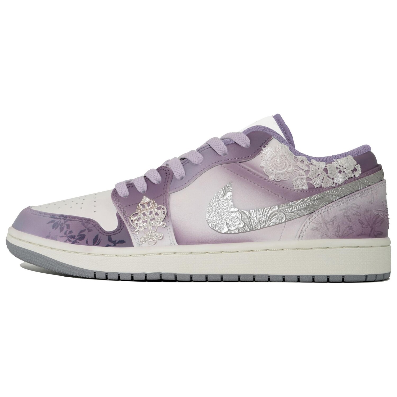 

Jordan Air Jordan 1 винтажные баскетбольные кроссовки женские, Gray