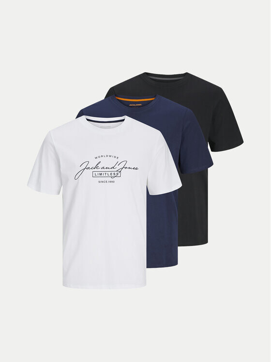 

Набор из 3 футболок стандартного кроя Jack&Jones, мультиколор