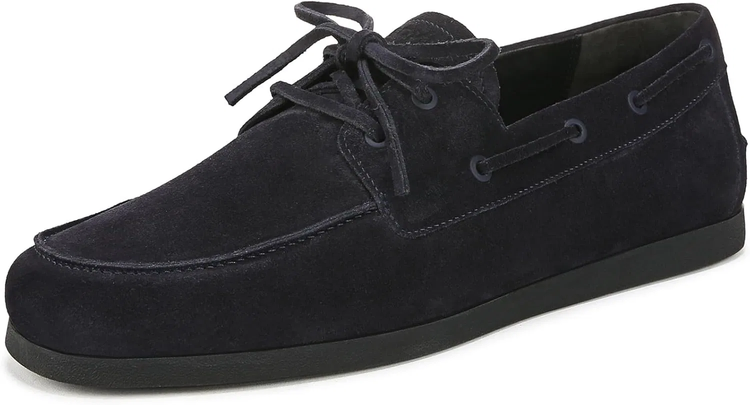 Мужские лодочные туфли Vince Marin, Midnight Blue Suede