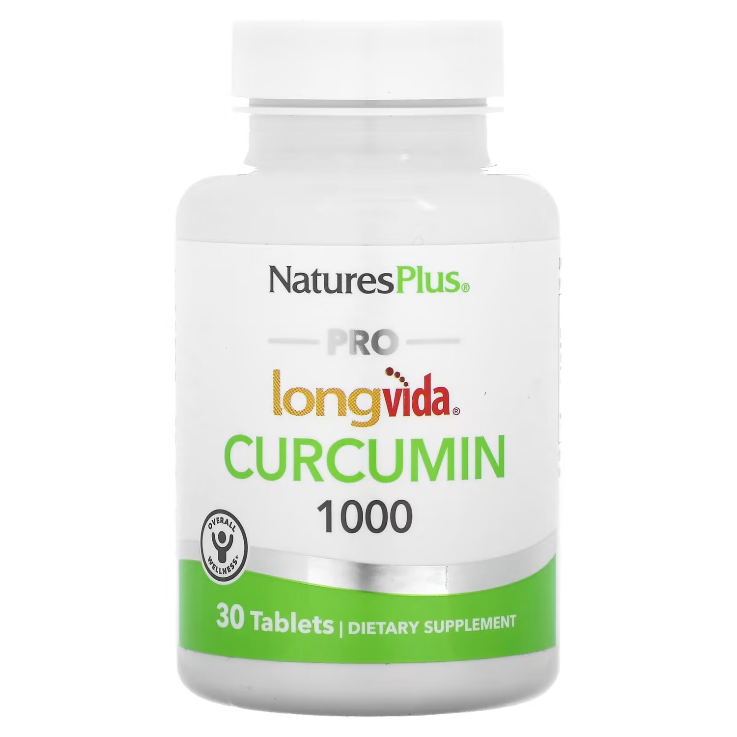 

Добавка NaturesPlus Pro Longvida Куркумин, 30 таблеток
