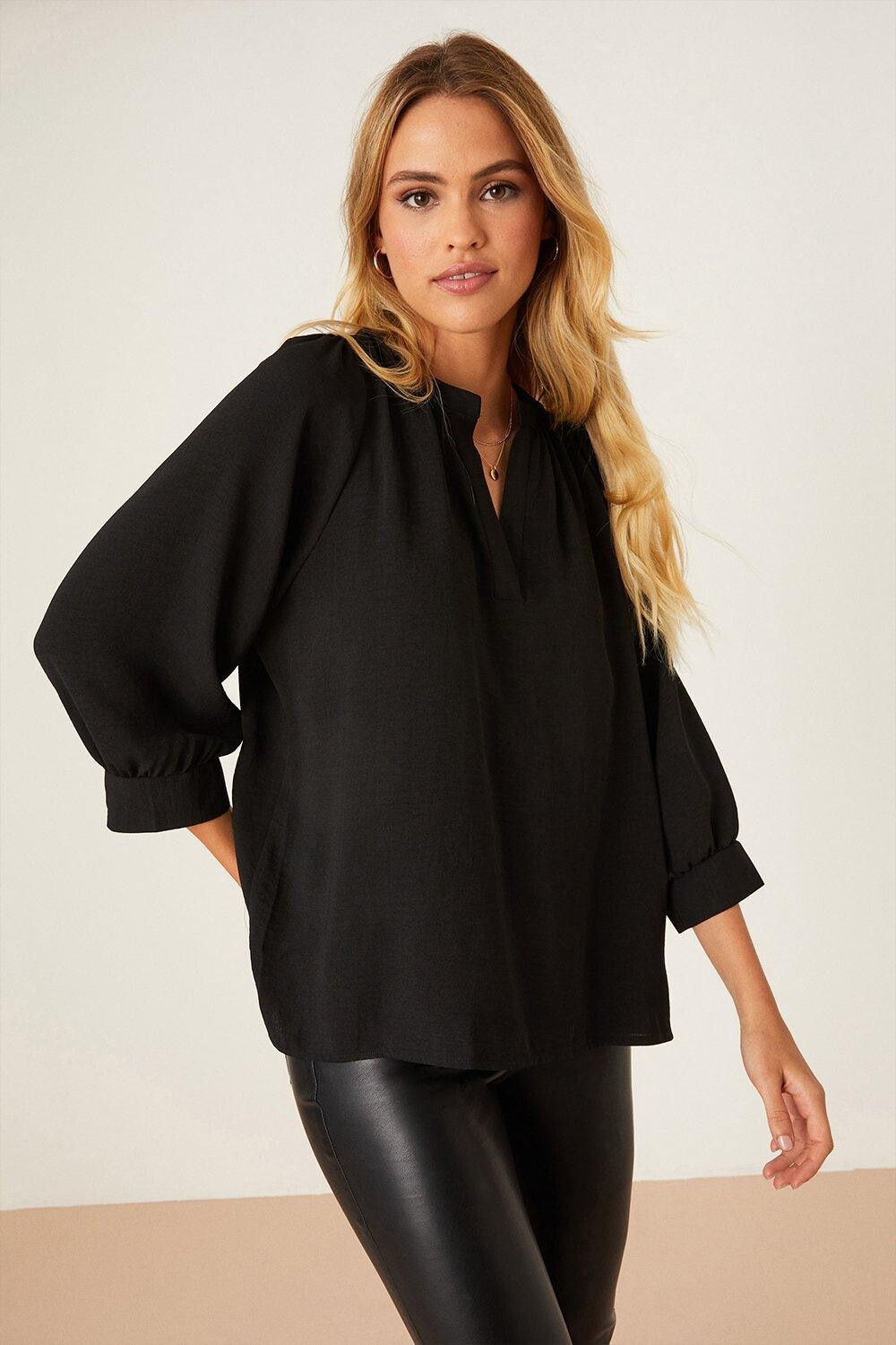 

Верхняя рубашка Dorothy Perkins, черный
