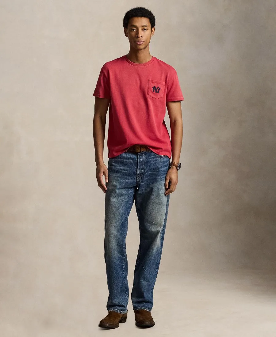 Мужская футболка с круглым вырезом Polo Ralph Lauren, Adirondack Berry