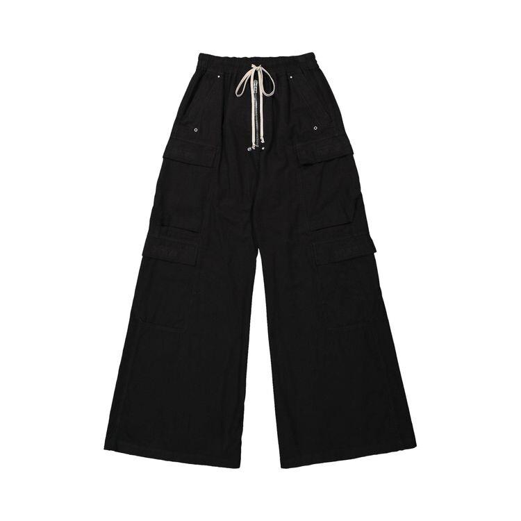 

Брюки Rick Owens DRKSHDW Double Jumbo Belas Cargo Pants Black, черный