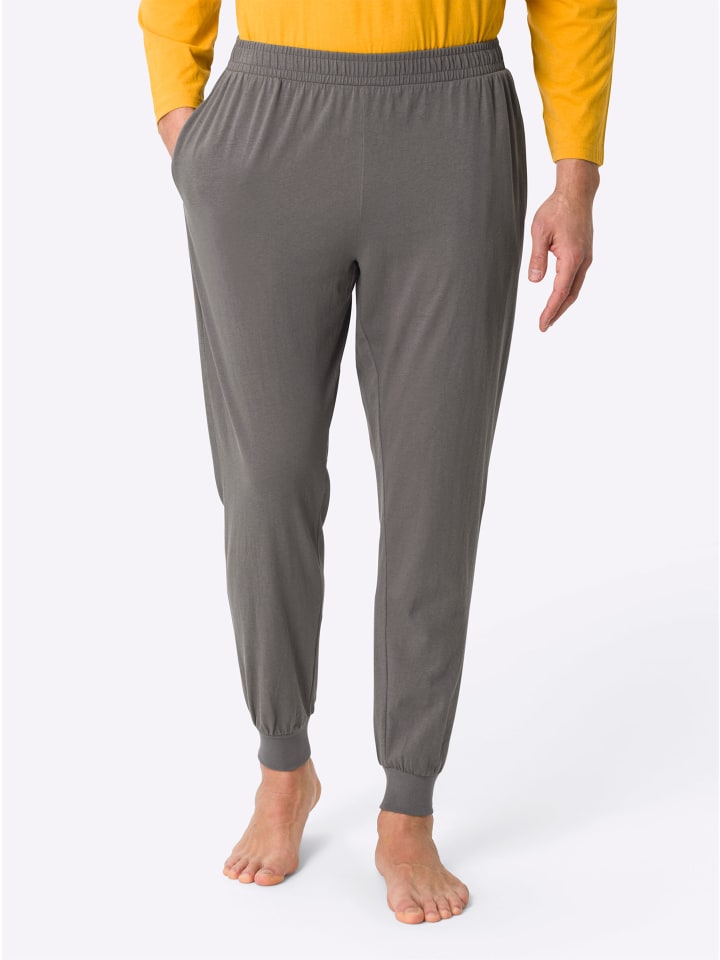 

Пижамные штаны антрацитового цвета Sieh an!