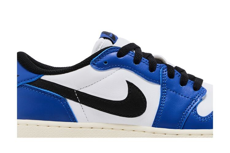 Кроссовки Air Jordan 1 Retro Low OG GS Game Royal, синий — фото 2