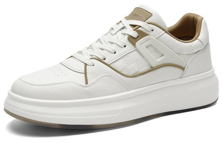 

Кеды HLA Skateboard Shoes Men Low-Top, белый/черный