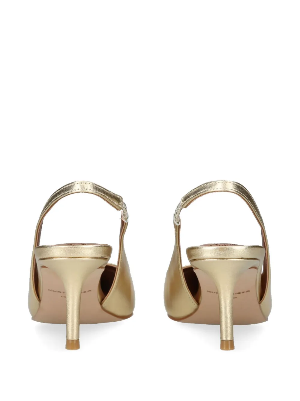 Туфли Belgravia с ремешком на пятке Kurt Geiger London, золотистый — фото 3