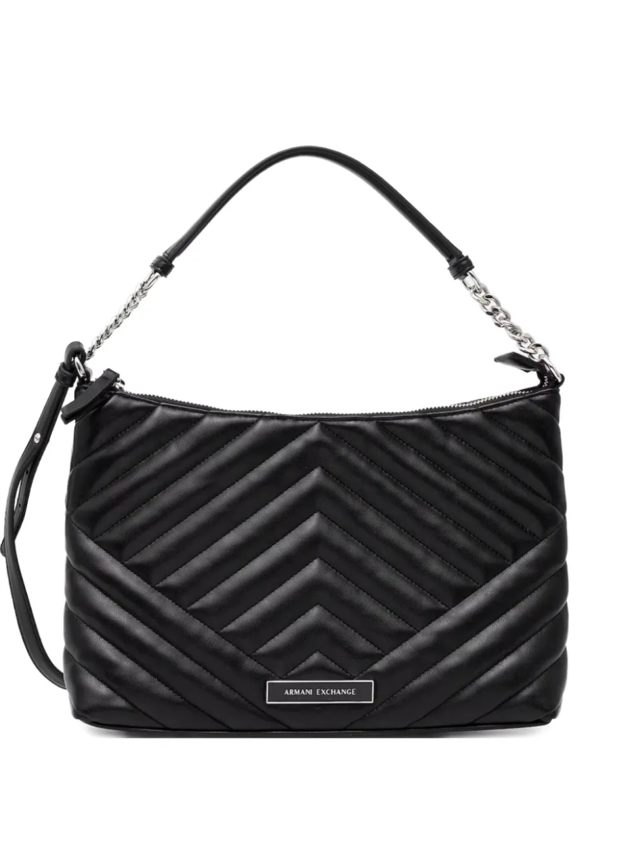 

Сумка-тоут с логотипом Armani Exchange, черный