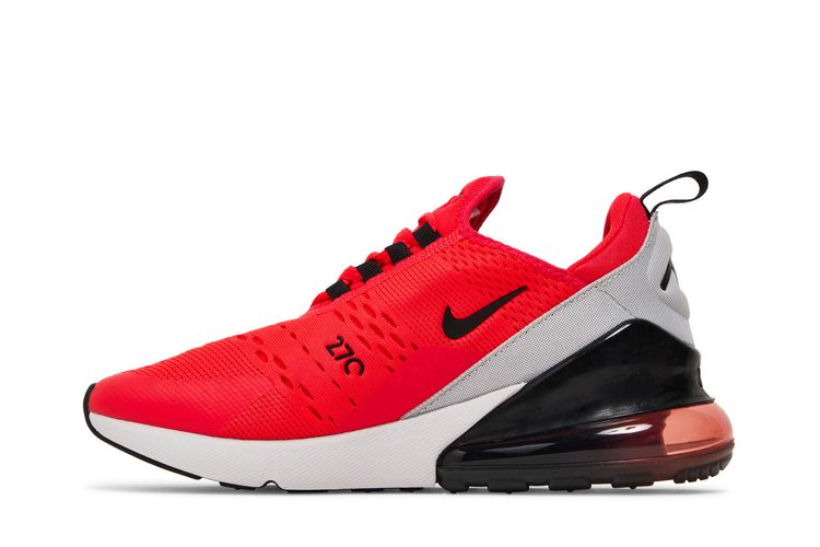 Кроссовки Air Max 270 GS 'Red Orbit', красный — фото 3