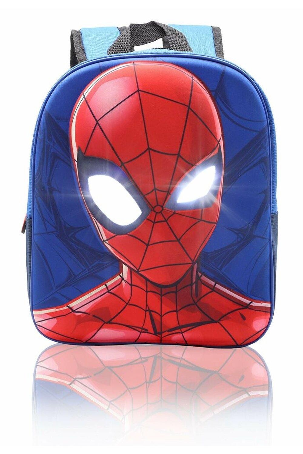 

Рюкзак Человека-паука с подсветкой глаз Marvel, синий