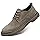 Мужские рабочие ботинки British Big Head Tooling Shoes - современная рабочая обувь из высококачественной кожи Generisch, хаки — фото 2
