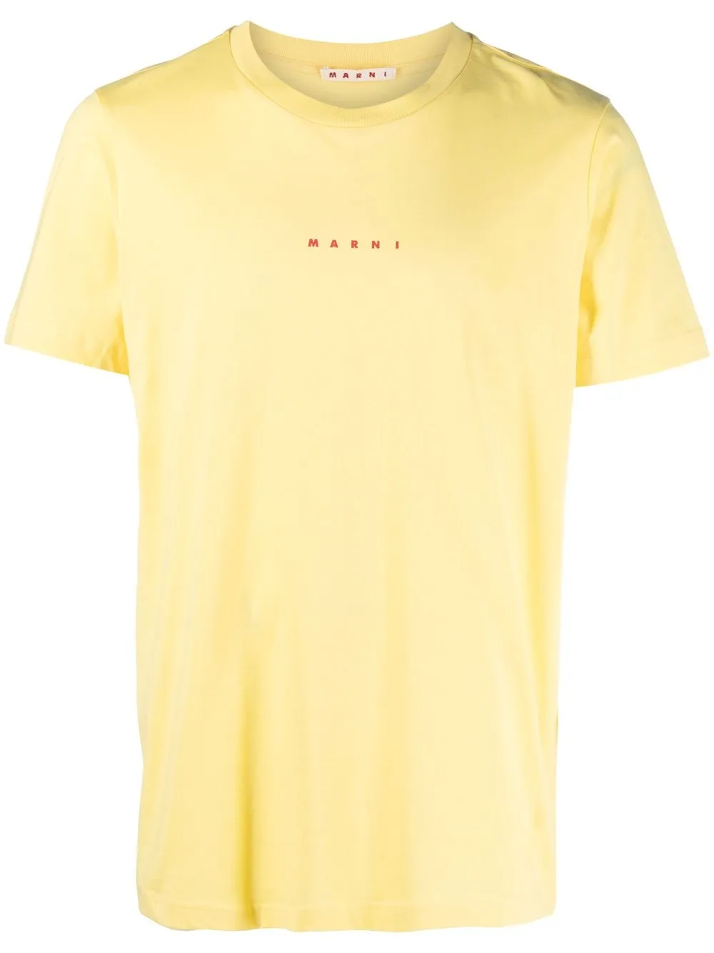 

Футболка с логотипом Marni, желтый