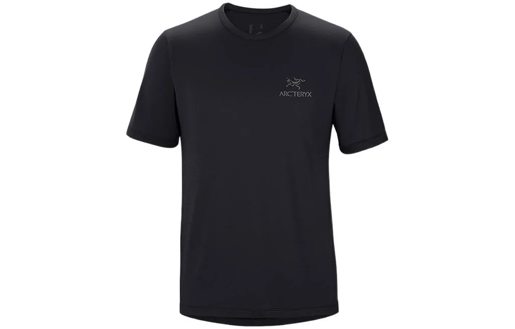 Футболка Emblem с круглым вырезом, прямая посадка Arcteryx, Ivory White/White Light — фото 4