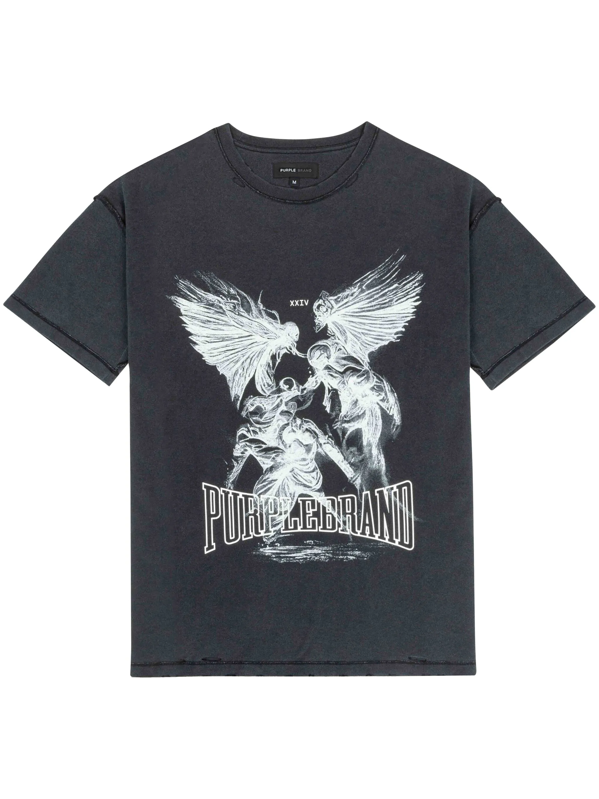 

Футболка с принтом Fight Purple Brand, черный