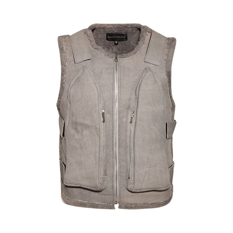 

Жилет Who Decides War Bullet Point Vest Vintage Grey, серый