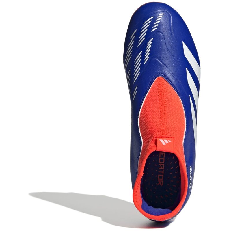 Футбольные бутсы Predator League без шнурков для детей FG Adidas, мультиколор — фото 3