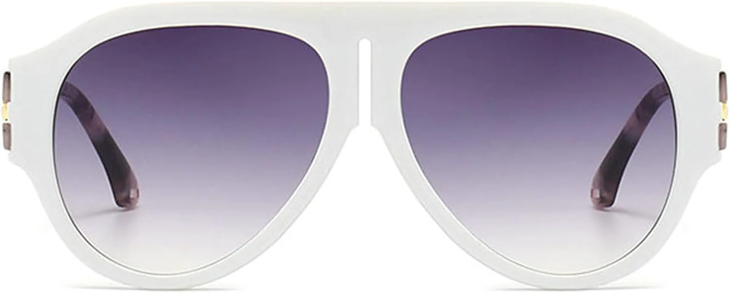 

Солнцезащитные очки в стиле ретро «Пилот» большого размера для мужчин и женщин. Модные винтажные солнцезащитные очки в пластиковой оправе в стиле 70-х helena, C5