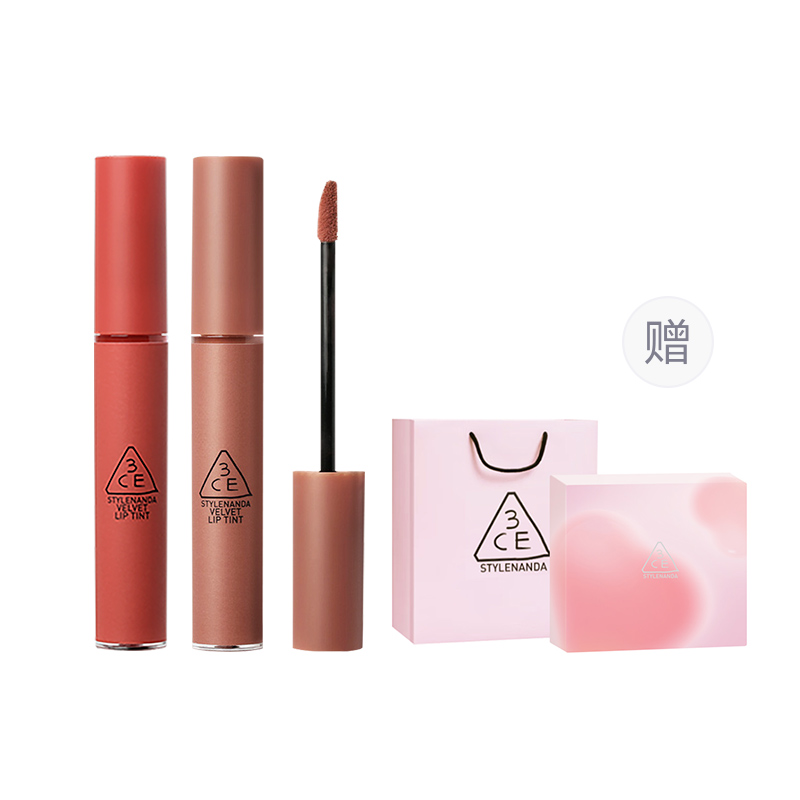 

Вельюровая жидкая помада матовый легко растушевывается осветляющий 2 шт 3CE