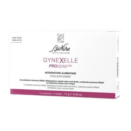 

BIONIKE Gynexelle Progyncare Добавка для мочевыводящих путей 14 таблеток